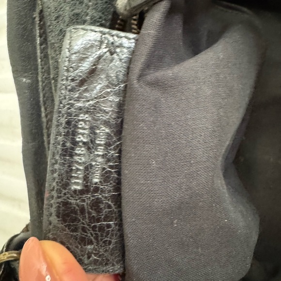 Balenciaga Le city small motorcycle bag circa 2005 black - Picture 4 of 7